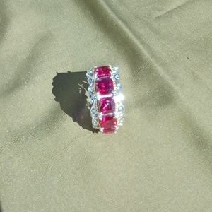 Karis Collection lab created Ruby ring